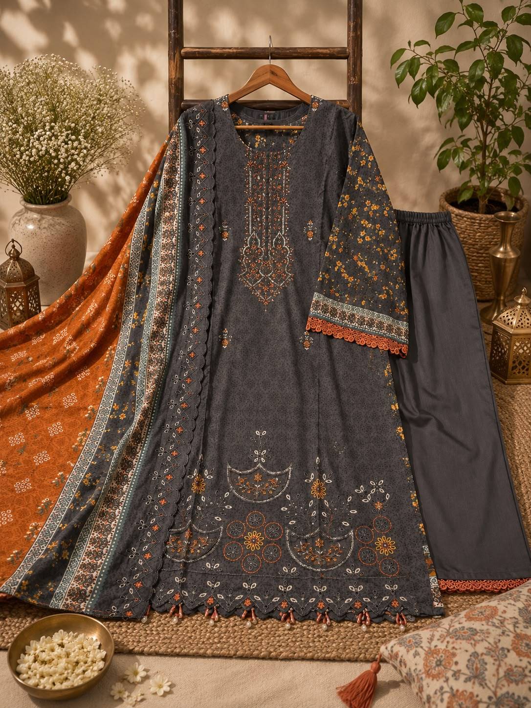 BIN SAEED-22 By DEEPSY SUITS 2201 To 2208 Series Pakistani Suits Colorful Ethnic Wear Pure Cotton Readymade Dresses At Wholesale